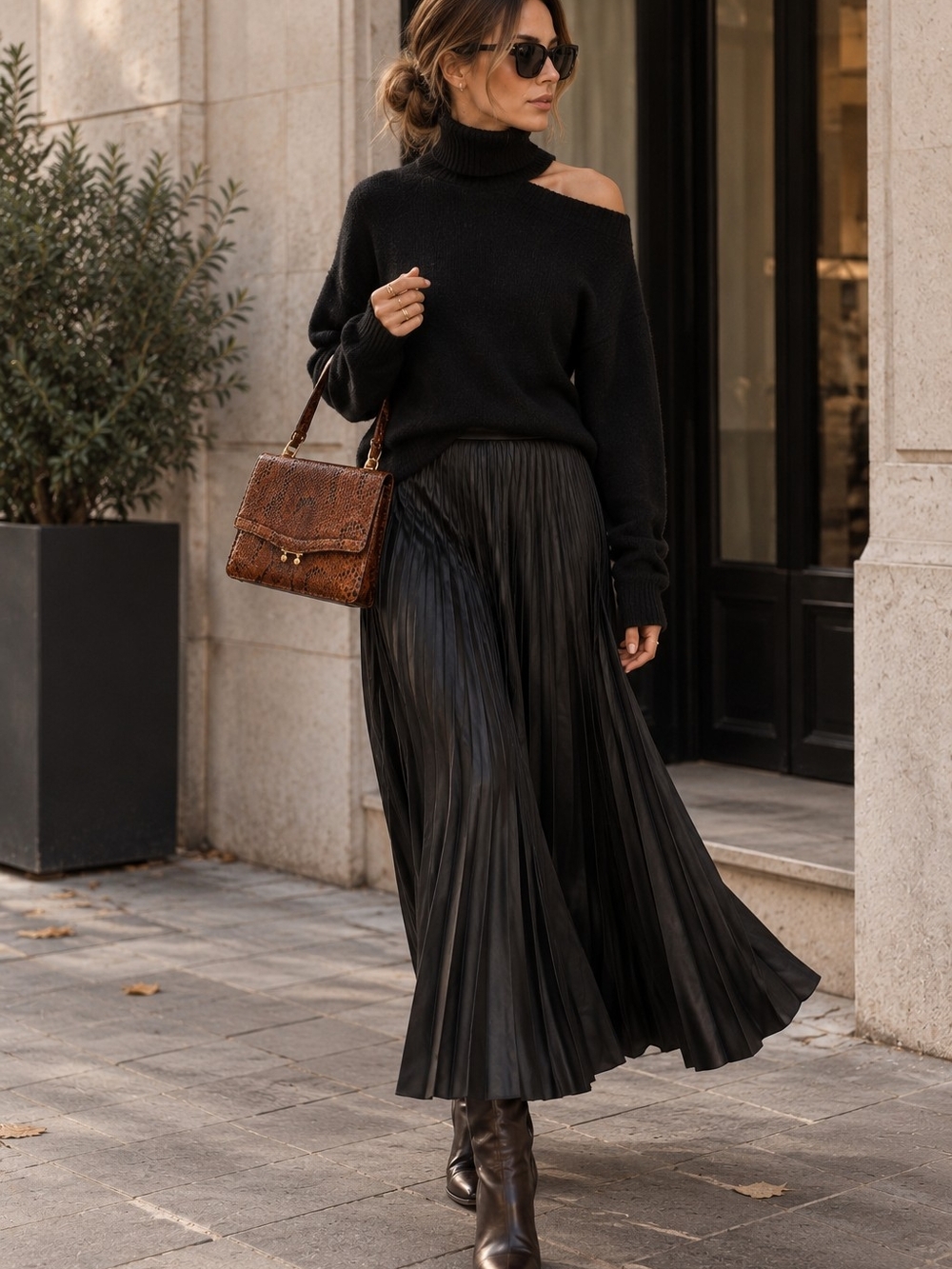 PAIGE Black Wool Sweater XS